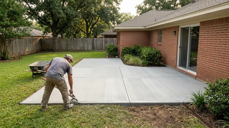 Concrete Patios College Station