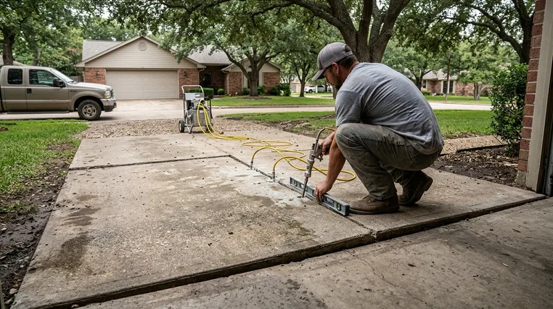 Concrete Leveling & Slab Lifting College Station